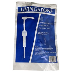 LIVINGSTONE Pump dispenser - 32cc 42mm for 4 litre container